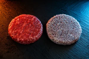 ingredientes frescos en hamburguesas